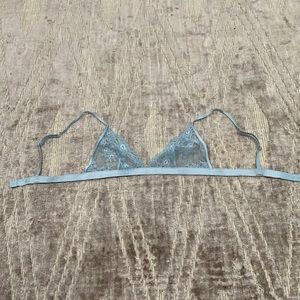 La Perla ultra soft triangle bra 34 B in blue